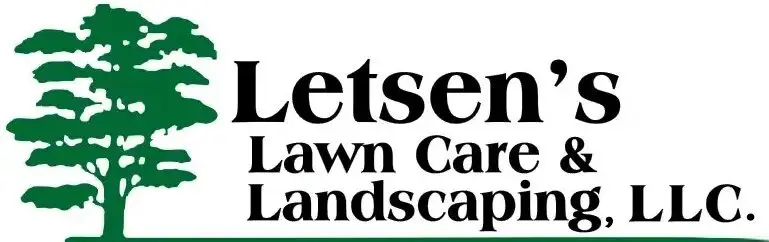 A picture of letsen lawn care and landscaping.
